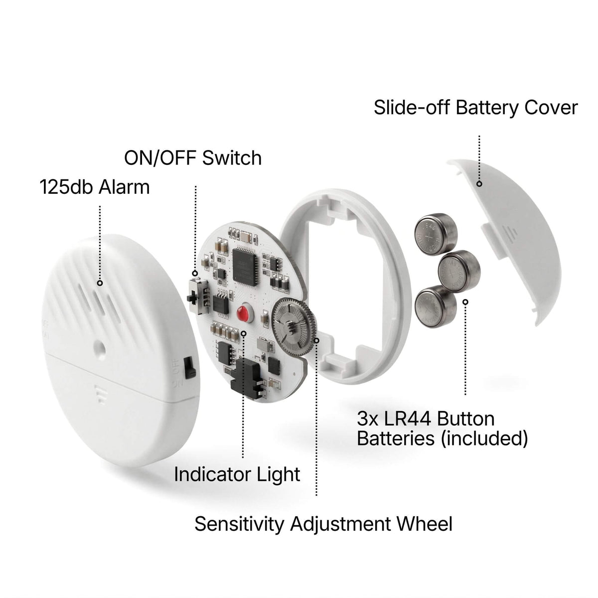 The TremShield Vibration Alarm